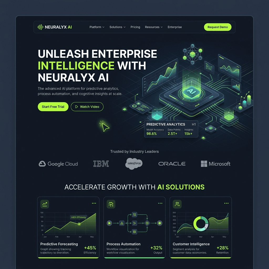 Website Template Interface